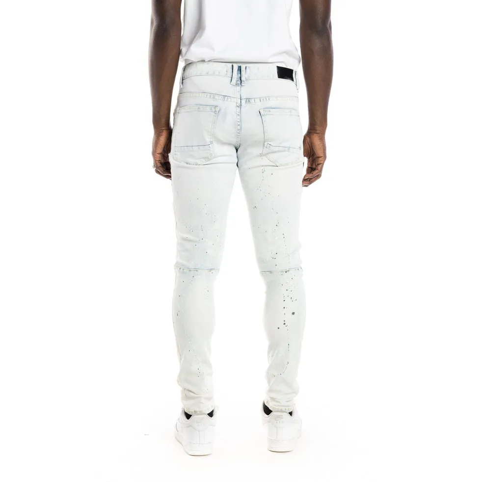 Overspray Fashion Jeans- Opaque Blue