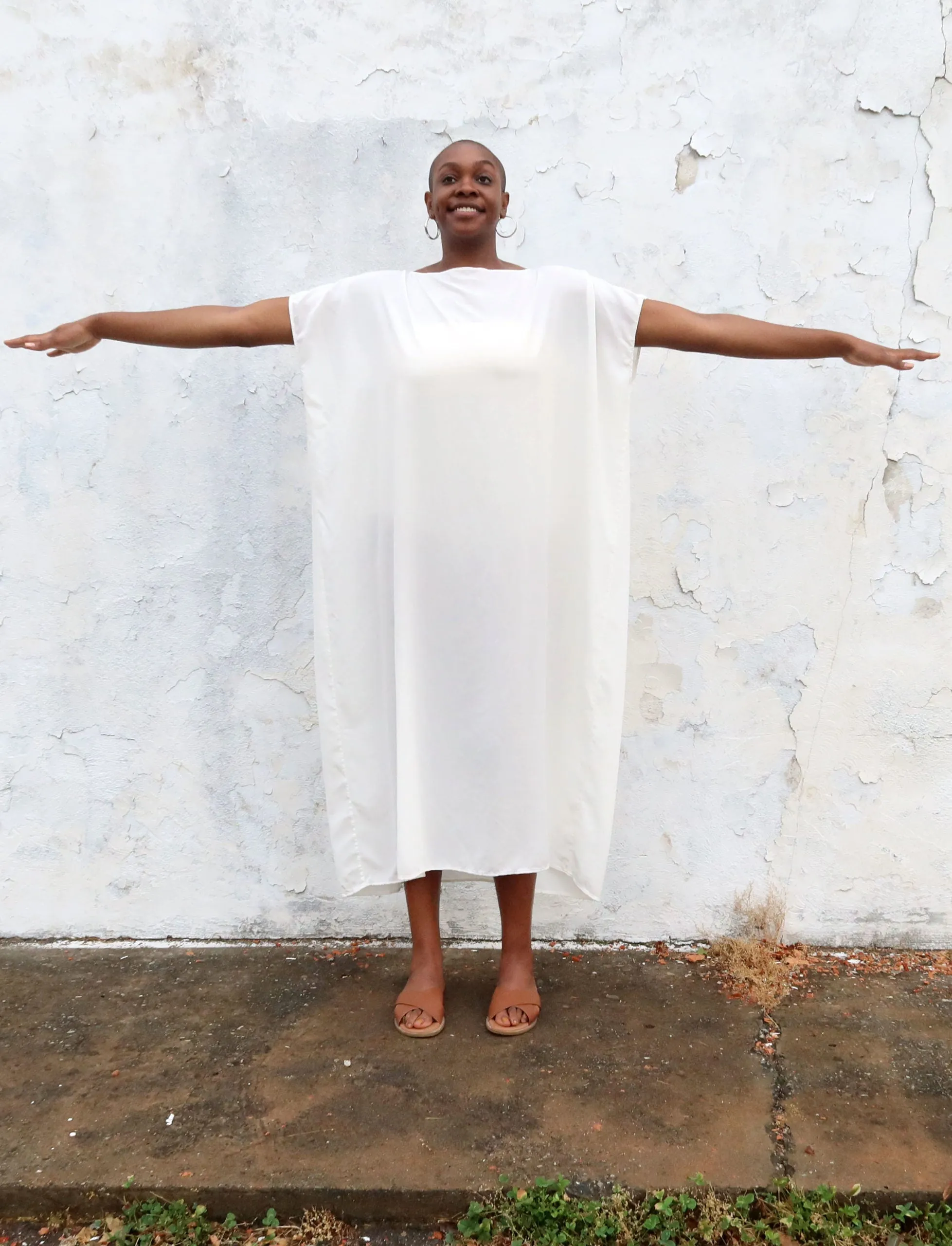 Silk Boat Long Kaftan