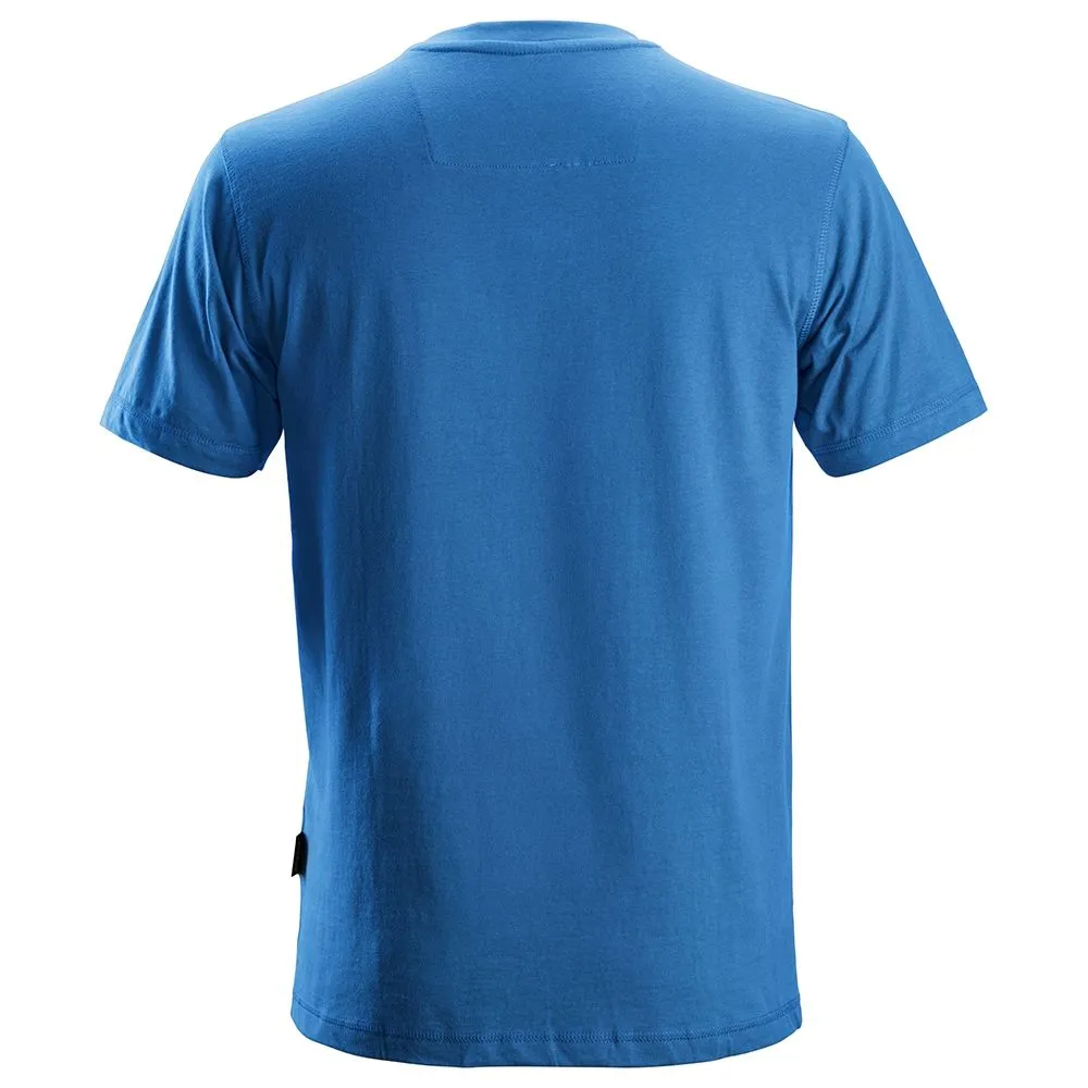 Snickers&#x20;2522&#x20;AllroundWork,&#x20;T-Shirt&#x20;With&#x20;Artwork&#x20;Print,&#x20;2-pack&#x20;-&#x20;Steel&#x20;Grey&#x2F;True&#x20;Blue