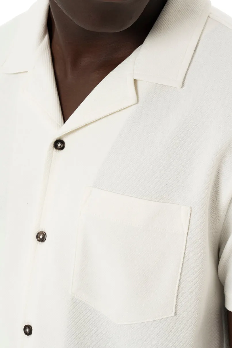 Textured Shirt _ 150420 _ White