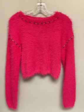 Truce Size 16 Hot Pink Nylon & Acrylic Big Girls Sweaters & Vests