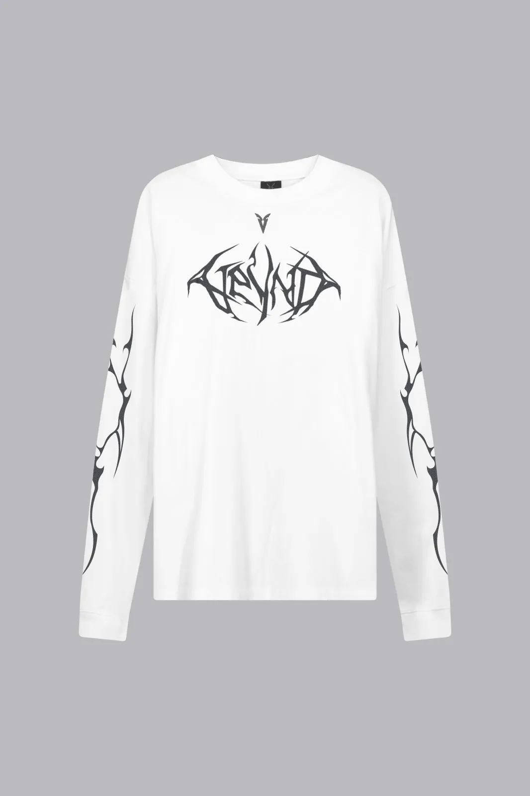 V_LYFE220 GRAPHIC LONG SLEEVE T-SHIRT - Optic White