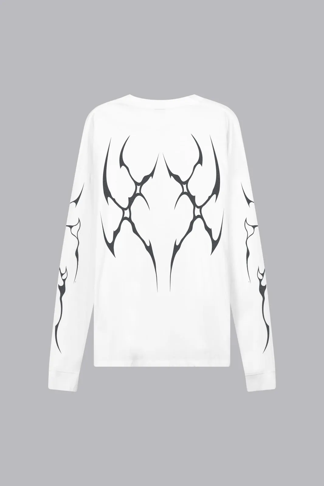 V_LYFE220 GRAPHIC LONG SLEEVE T-SHIRT - Optic White