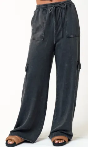 Wide Leg Cargo Bottoms