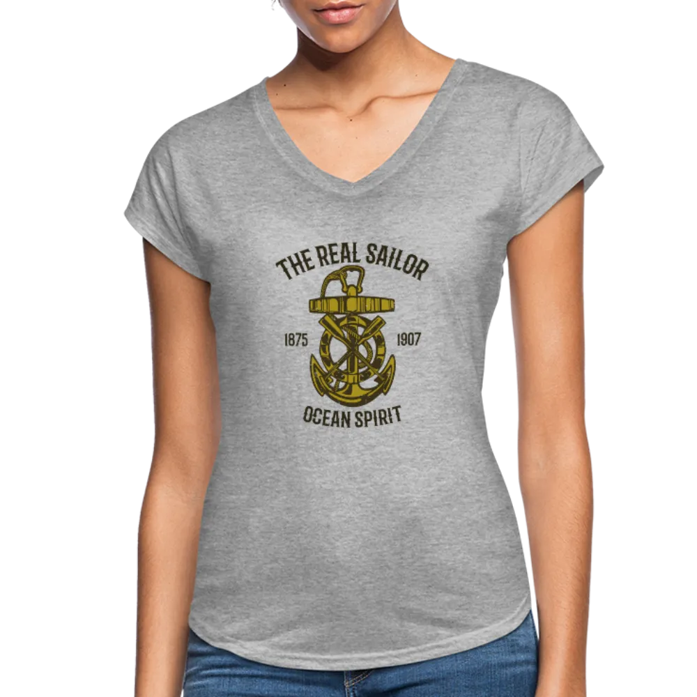 Women's Tri-Blend V-Neck T-Shirt