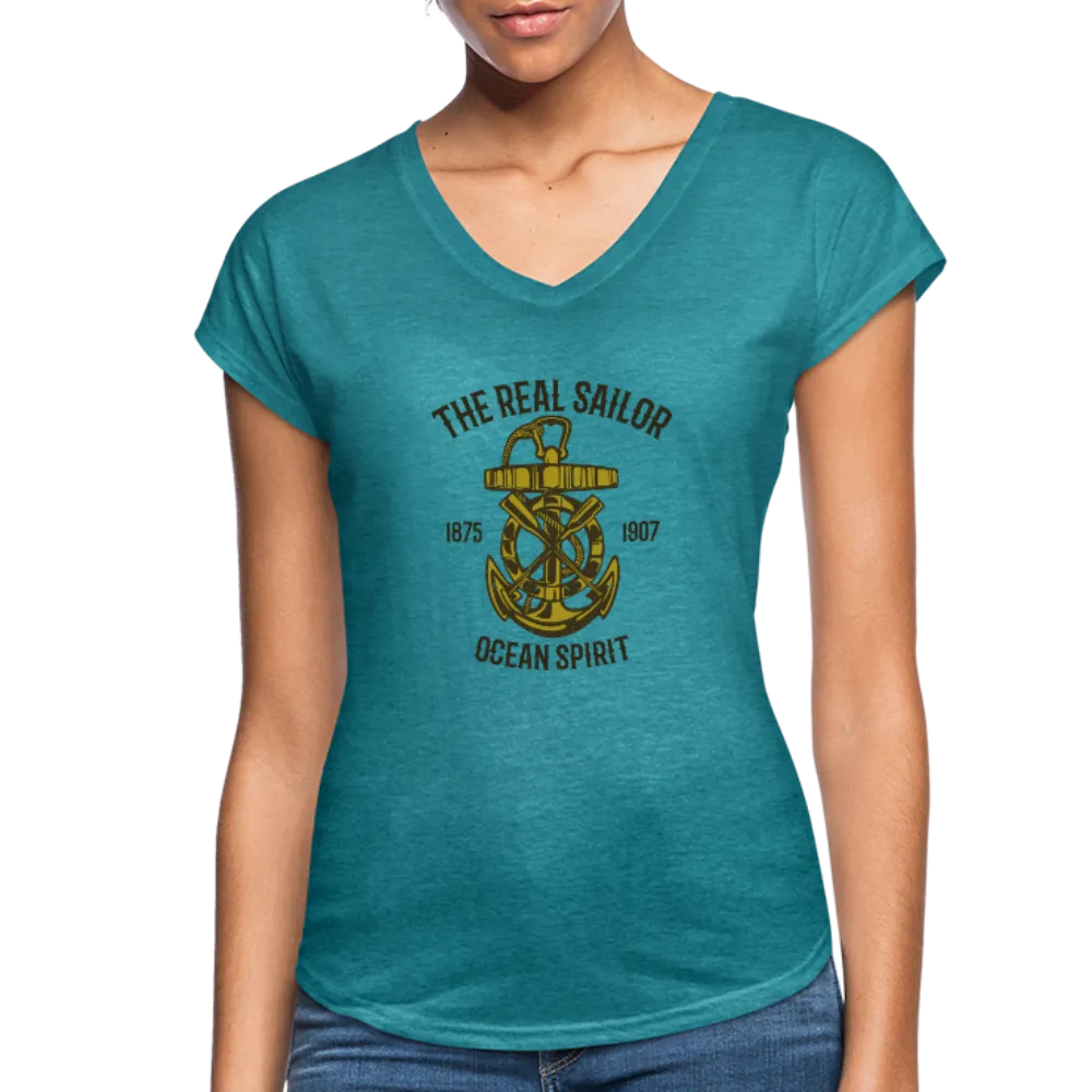 Women's Tri-Blend V-Neck T-Shirt