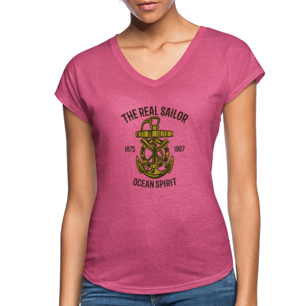 Women's Tri-Blend V-Neck T-Shirt