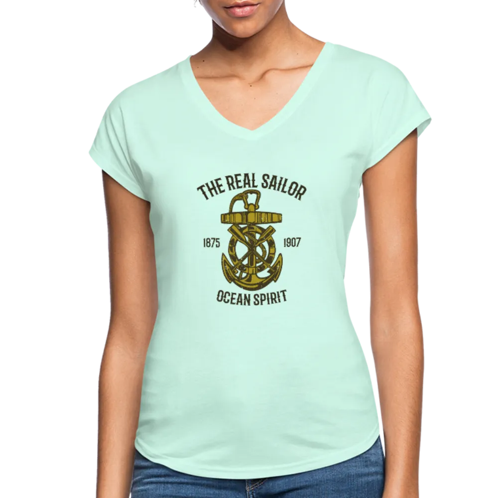 Women's Tri-Blend V-Neck T-Shirt
