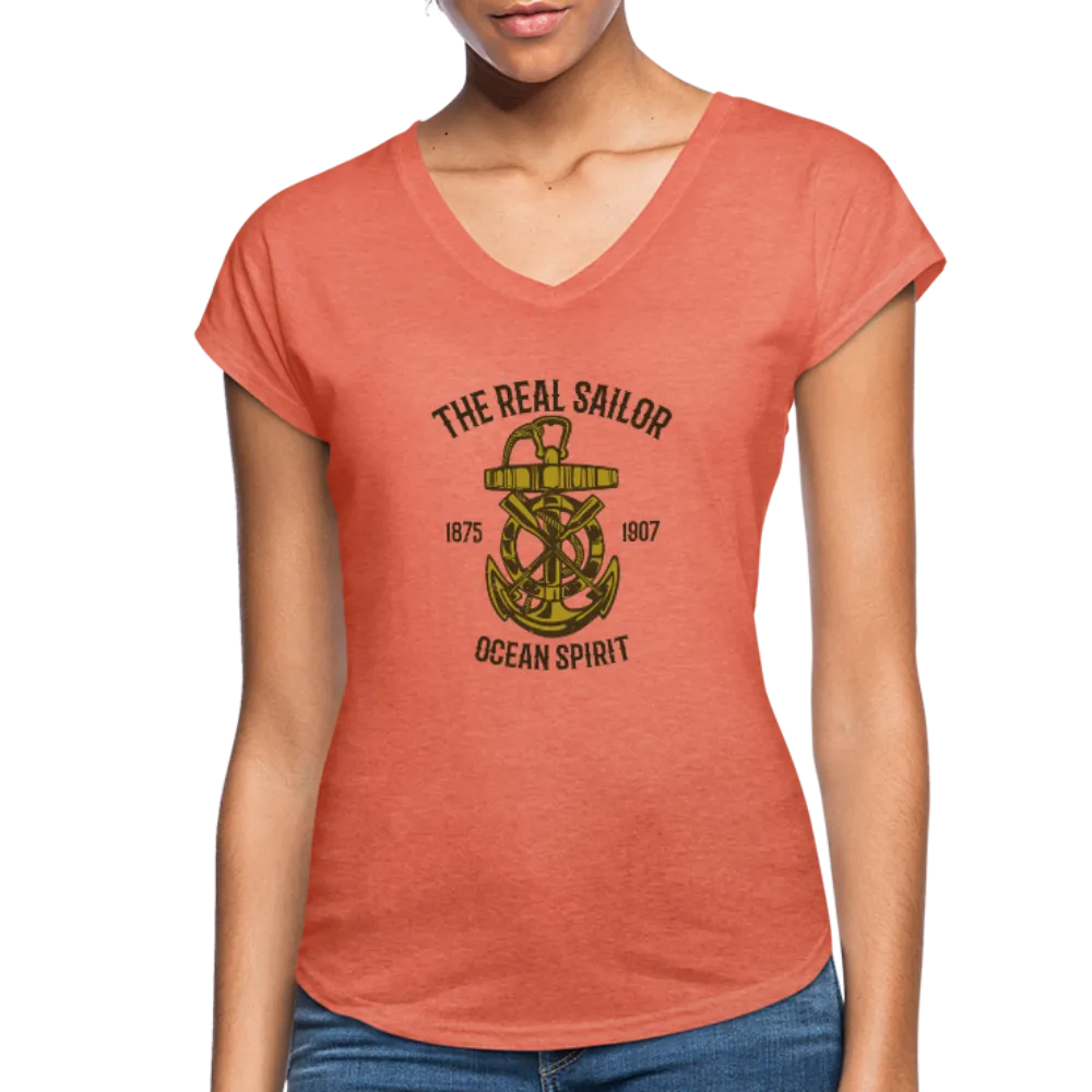 Women's Tri-Blend V-Neck T-Shirt